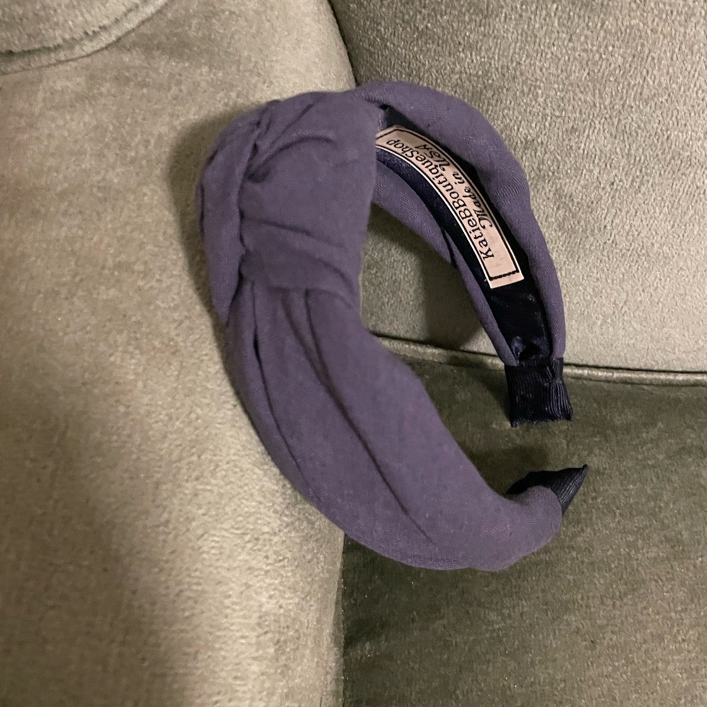 Linen Knotted Headband
